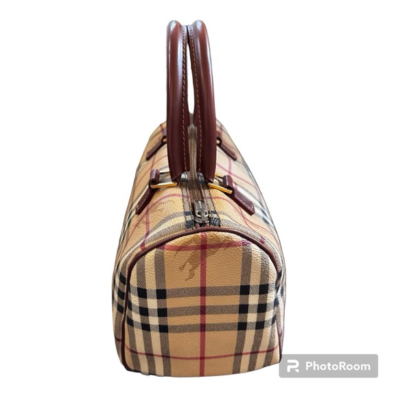 Authentic Burberry London Haymarket Boston Bag - Picture 4 of 13